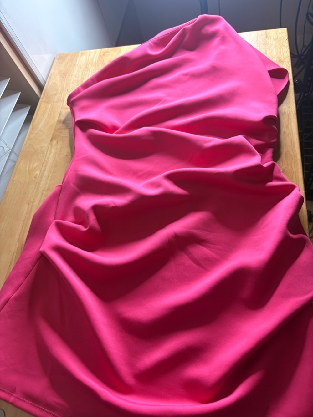 ASOS Fuchsia one shoulder Women's Dress